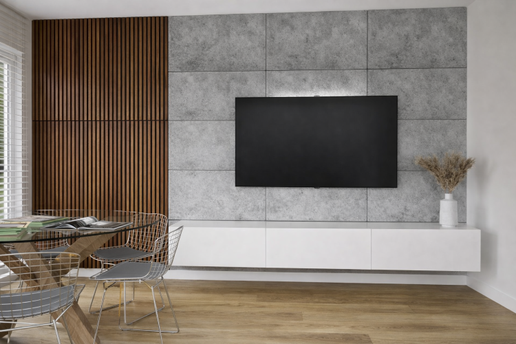 Panel ścienny dekoracyjny 3D Lamele 100x50 cm XPS imitacja deski salon.png