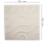 Panel dekoracyjny 3D XPS styropian kaseton DUNA 50x50 beż latte chłodny (1).png