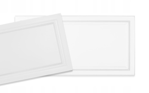 Panel Ścienny Sufitowy Biały 100x50 XPS Zdobienie Klasyczne Dekor Angielski