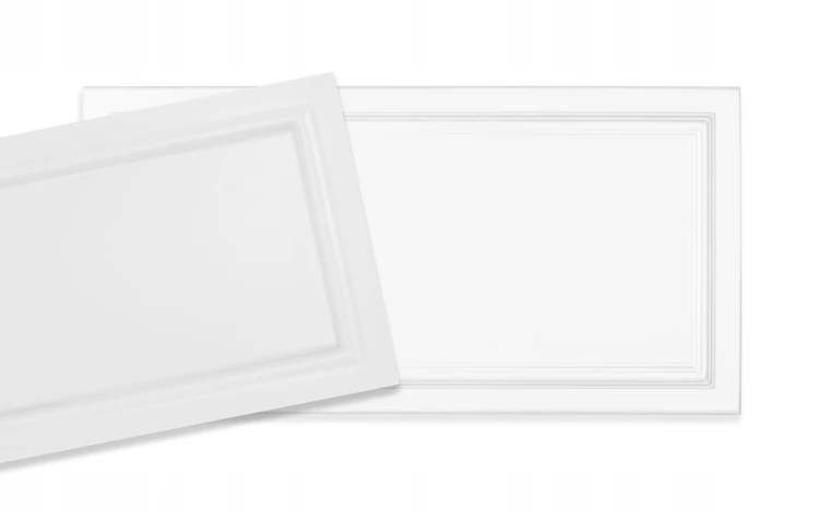 Panel Ścienny Sufitowy Biały 100x50 XPS Zdobienie Klasyczne Dekor Angielski