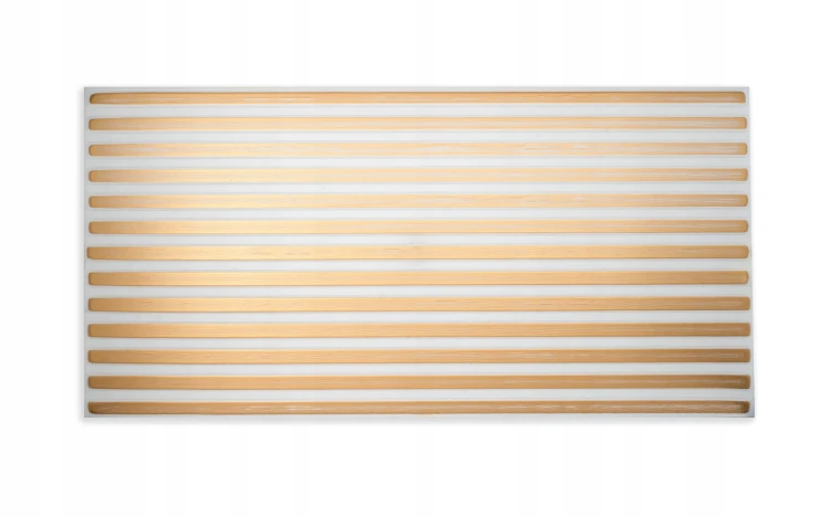 Panel Ścienny Sufitowy LAMEL Kaszmir Beż Złoto Nowoczesne Lamele 3D 100x50